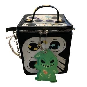NWOT Disney Her Universe Nightmare Before Christmas Oogie Boogie Dice Glow Bag